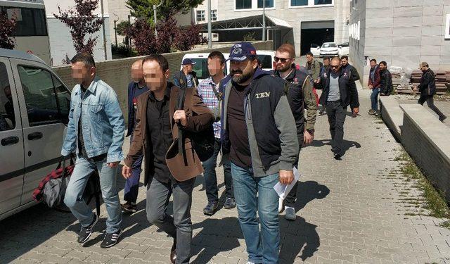 Samsun’da FETÖ’nün asker yapılanmasında 12 şahıs adliyede