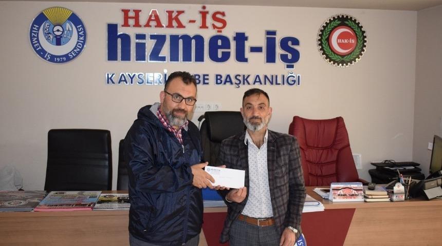 Hizmet-İş Sendikasından &Uuml;yelerine Destek