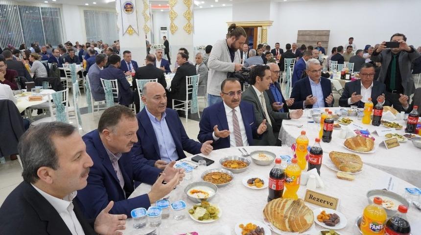 Esnaf Odaları B&ouml;lge Birliği iftarı
