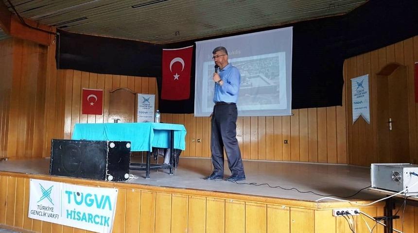 Hisarcık’ta ‘Tarihi Gerçeklerle Kudüs’ konulu konferans