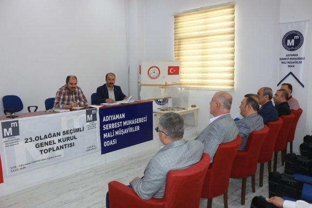 Adıyaman SMMMO’da seçim