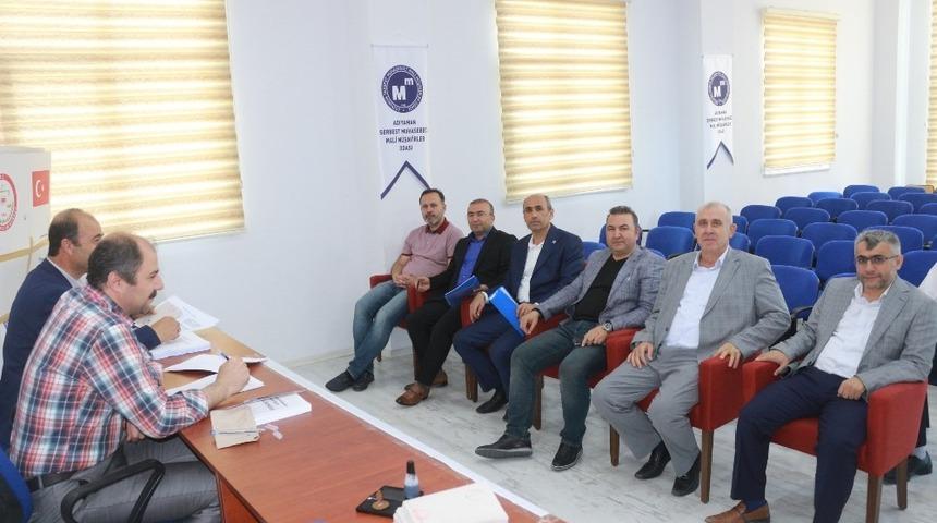 Adıyaman SMMMO’da seçim