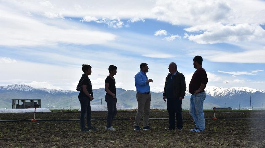 Muş&rsquo;ta 15 bin dekar alanda pancar ekimi yapıldı