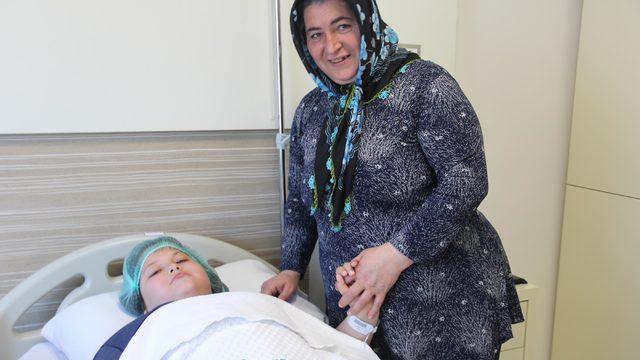 Belinay, hayırsever desteğiyle ameliyat oldu