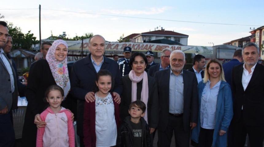 İftar sofrası Aziziye&rsquo;de kuruldu