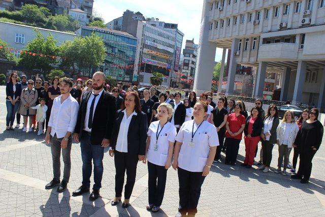 Hemşireler günü törenle kutlandı 1