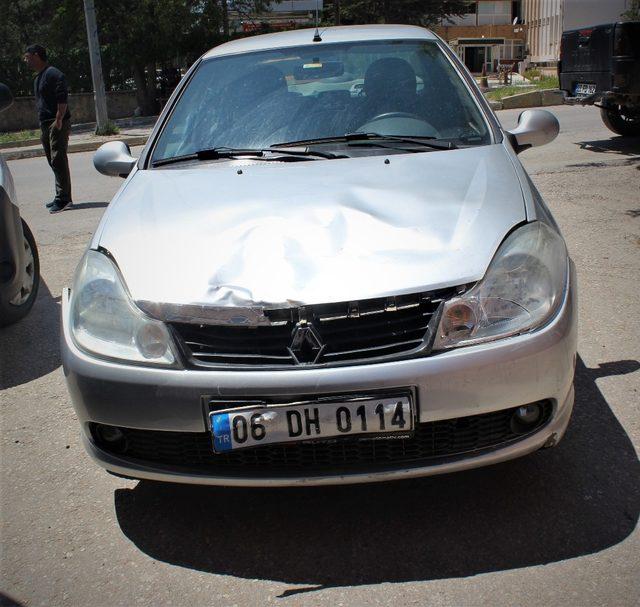 Elazığ’da trafik kazası: 2 yaralı