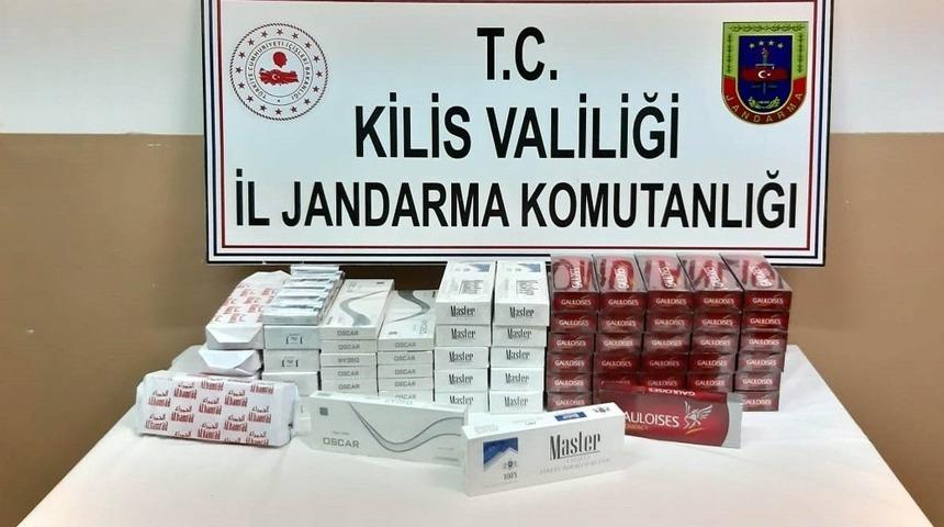 Kilis’te kaçak sigara operasyonu