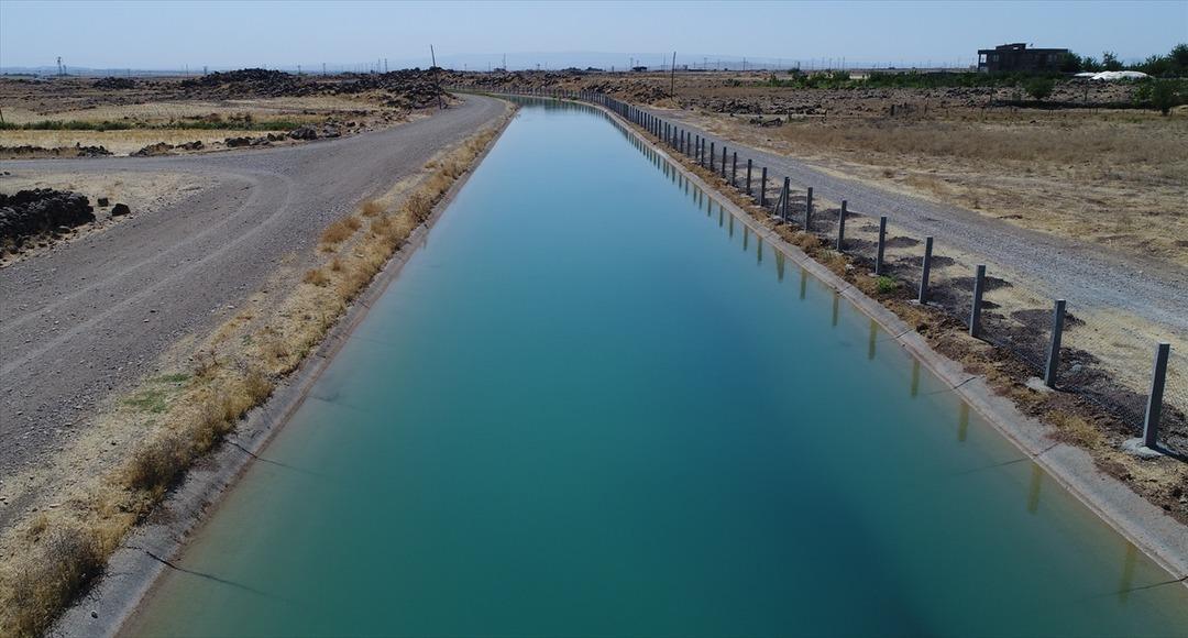 218 kilometrelik yapay nehirde sona doğru