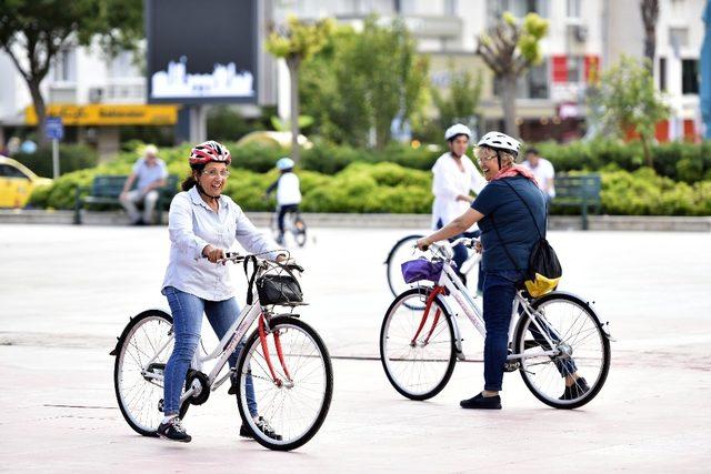 Muratpaşa’dan bisiklet eğitimi