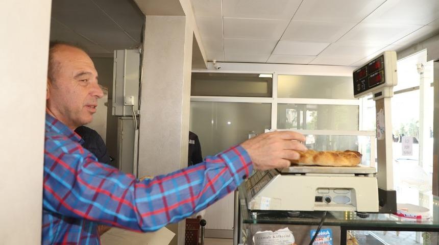 Başkan Akın fırın denetimlerine katıldı