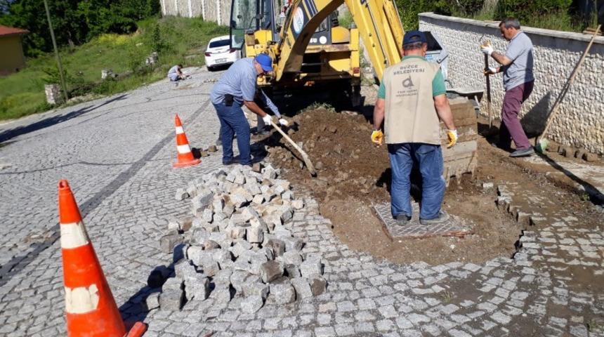 Havalar ısındı yollar bakıma alındı