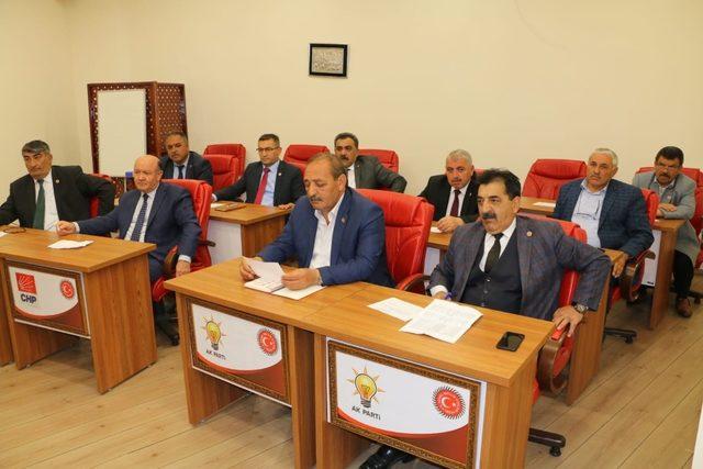 Erzincan il genel meclisi Mayıs ayı toplantısını gerçekleştirdi