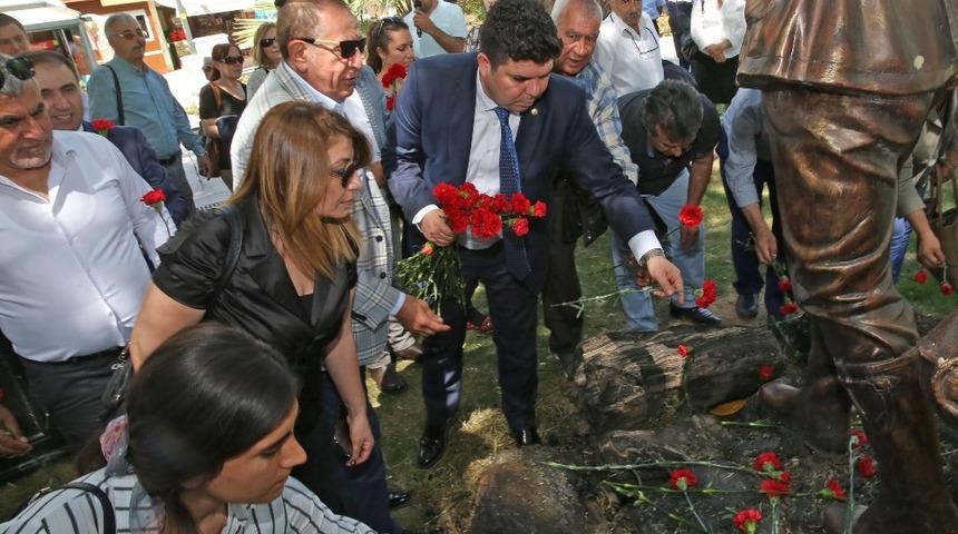 Soma faciasında &ouml;len 301 madenci Buca&rsquo;da anıldı