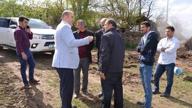 Çorum’da 8 evin yandığı köyün yaraları sarılmaya başlandı