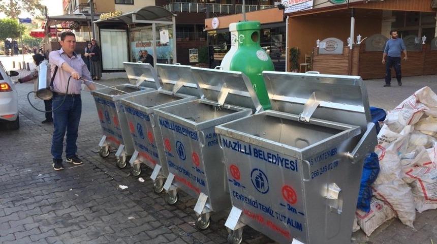 Nazilli&rsquo;de ila&ccedil;lama &ccedil;alışmaları s&uuml;r&uuml;yor