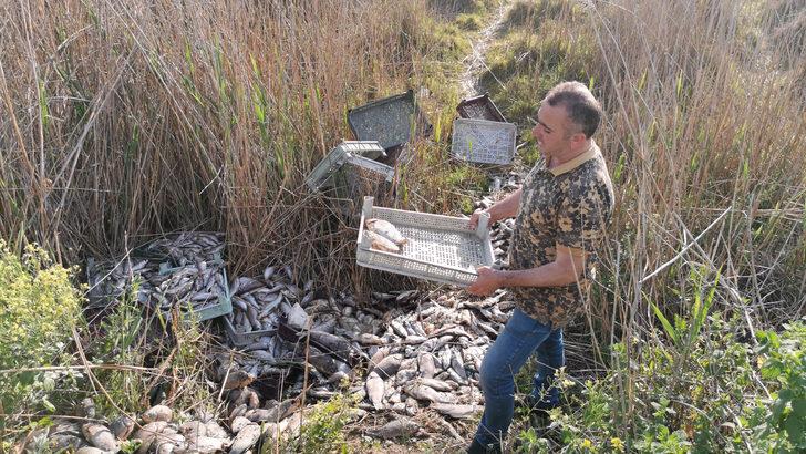 Bursa'da 1 ton balığı, piknik alanına bırakıp kaçtılar G4