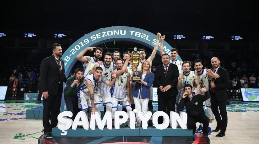 T&uuml;rkiye Basketbol 2. Ligi şampiyonu Denizli Basket oldu