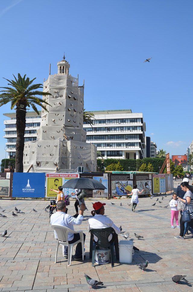 İzmir'de yaz havası keyfi