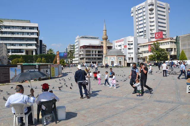İzmir'de yaz havası keyfi