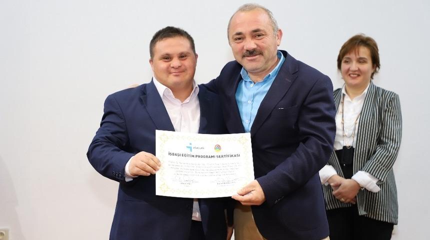 &Ouml;zel &ouml;ğrenciler &ldquo;İdari Destek G&ouml;revlisi İş Başı Eğitim Programı&rdquo;nı tamamladı