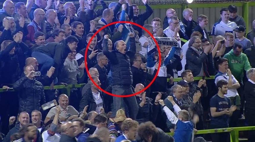 Tuttuğu takımın maçına giden hakem olay oldu!