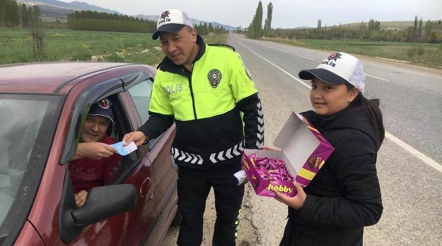 Hisarcık&rsquo;ta &ouml;ğrencilere trafik eğitimi