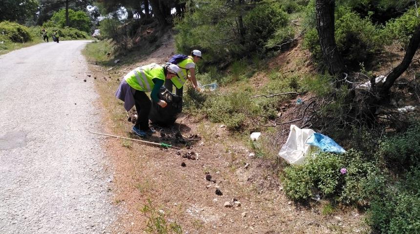 Bayramiç’in köylerinde temizlik seferberliği