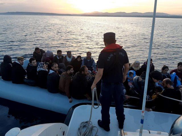 Didim’de 68 düzensiz göçmen yakalandı