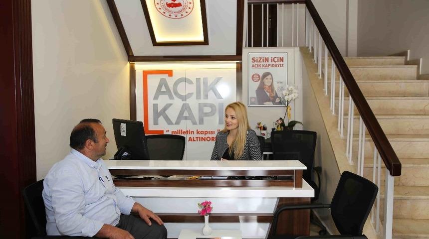 Kaymakamlıkta &lsquo;A&ccedil;ık Kapı&rsquo; uygulaması
