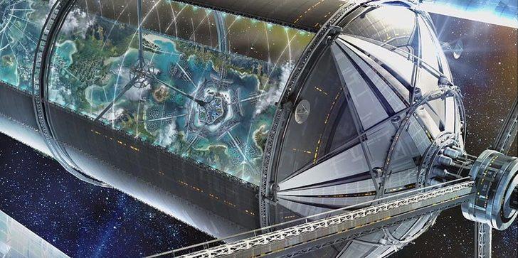 İşte dünyanın en zengin adamının hayalindeki uzay kentleri G4