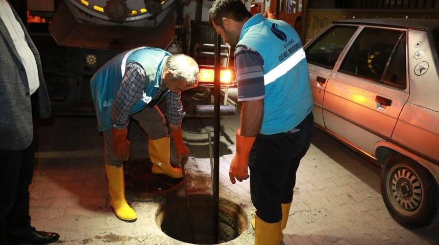 Ramazan ayında da ŞUSKİ çalışmalarını sürdürüyor