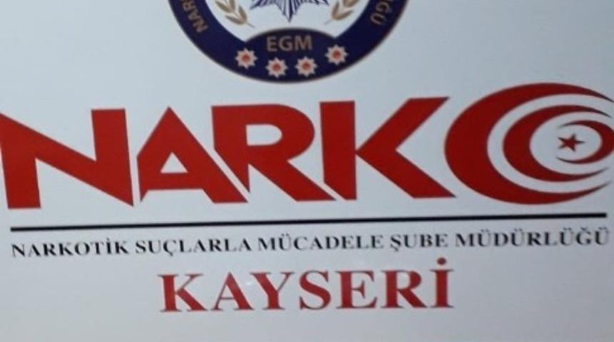 Kayseri&rsquo;de uyuşturucu operasyonu