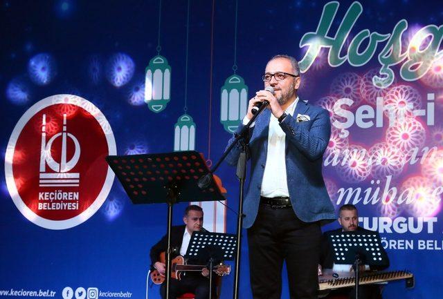 Keçiören’de muhteşem ilahi konserine yoğun ilgi