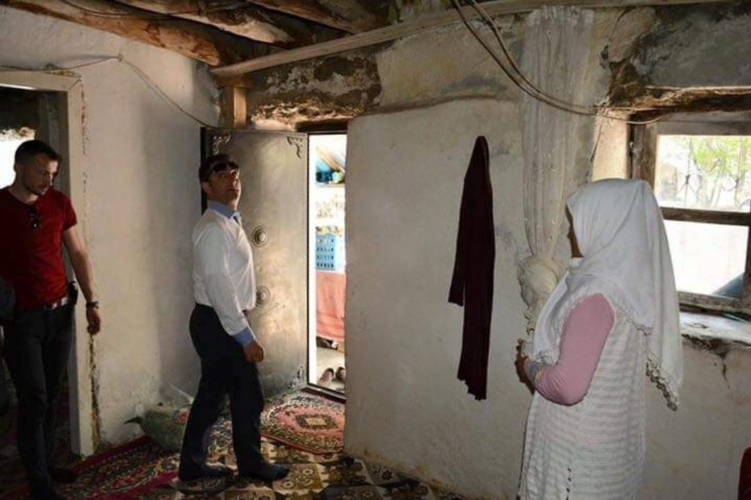 İhtiya&ccedil; sahibi aileler evlerinde ziyaret edildi