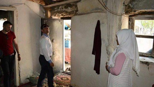 İhtiyaç sahibi aileler evlerinde ziyaret edildi