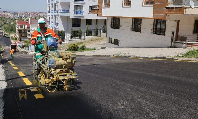 Çankaya’da asfalt çalışmaları başladı