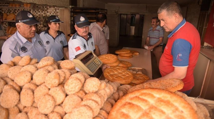 Osmaniye&rsquo;den ekmek fırınlarında gramaj denetimi