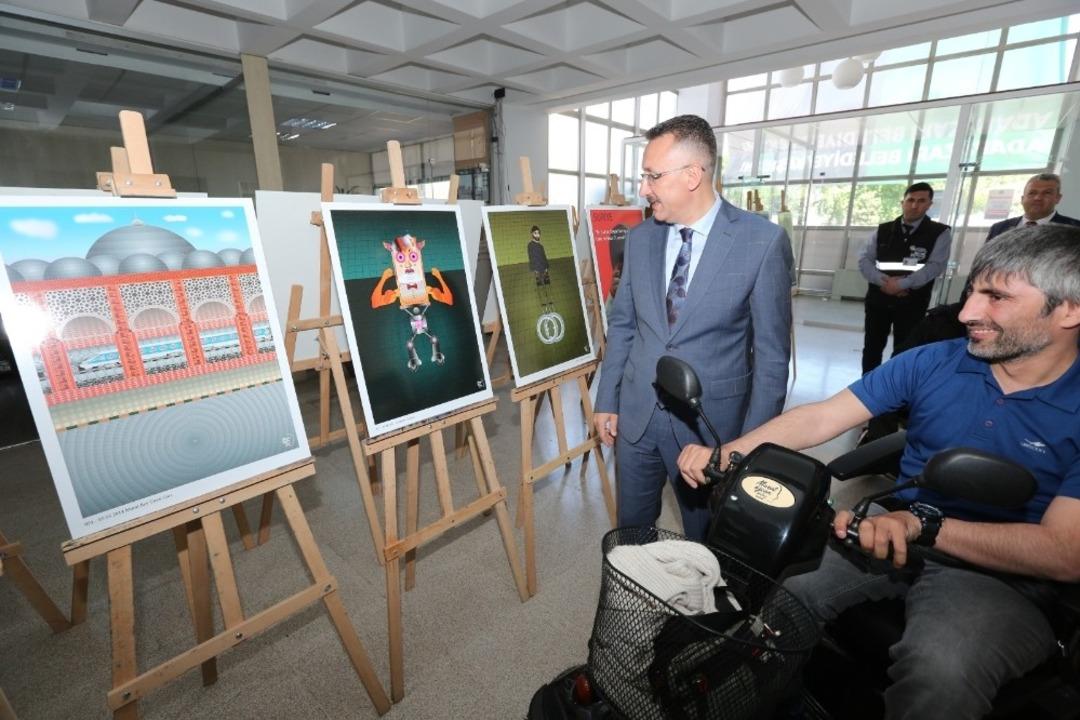 Başkan Mutlu Işıksu engelliler i&ccedil;in d&uuml;zenlenen programa katıldı