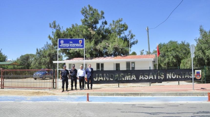 Manavgat Titreyeng&ouml;l&rsquo;e Jandarma asayiş noktası