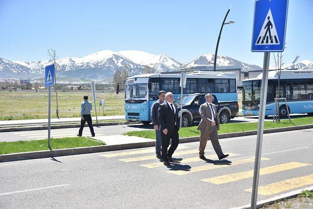 ETÜ kampüsü yayalar için artık daha güvenli