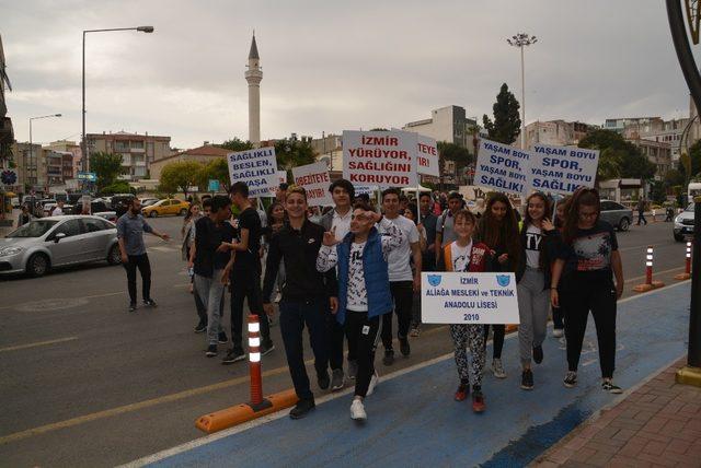 Sağlıklı yaşam için hareket ettiler