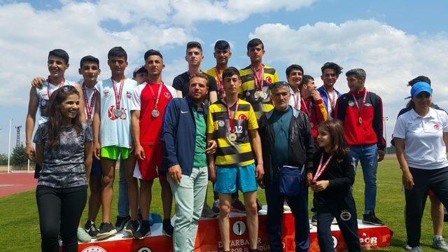Diyarbakır’da atletizm müsabakaları tamamlandı