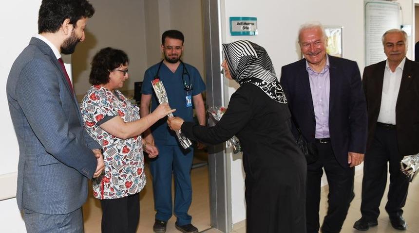 Lapseki&rsquo;de Hemşireler Haftası kutlamaları