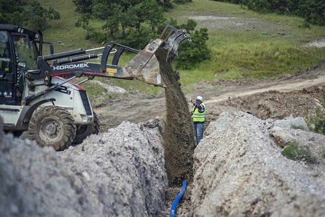 Malatya’da 4 mahalleye 12 bin 600 metrelik yeni içme suyu hattı