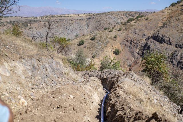 Malatya’da 4 mahalleye 12 bin 600 metrelik yeni içme suyu hattı