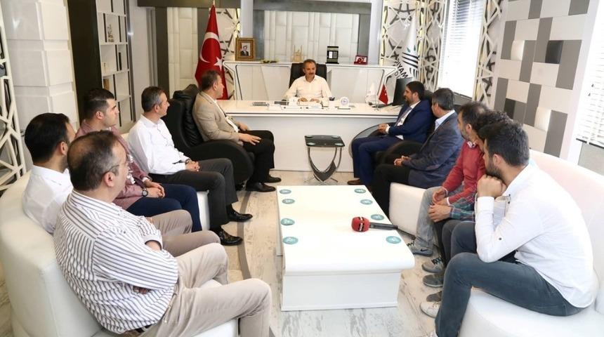 AGAD Başkanı Aslan, Başkan Kılın&ccedil; ile bir araya geldi