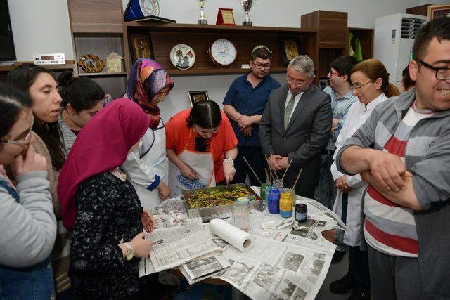 Engelli STK’lardan Başkan Aşgın’a ziyaret