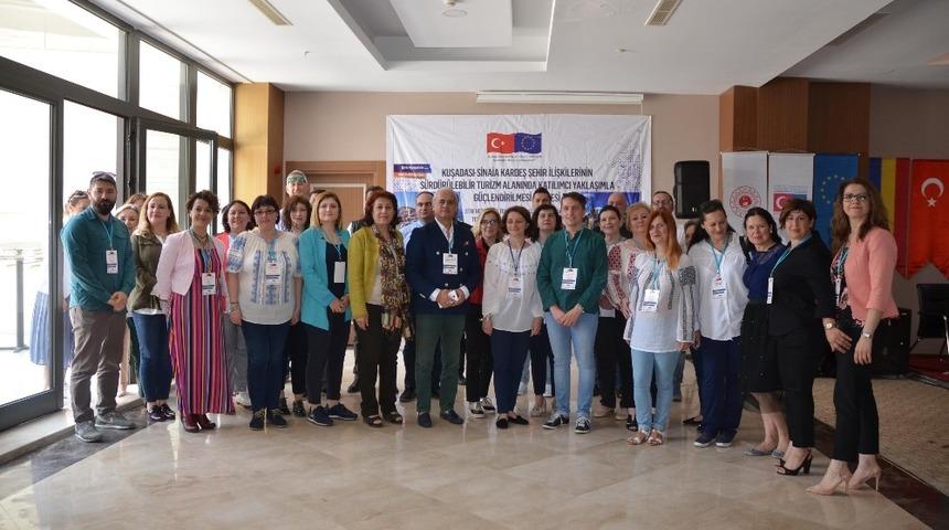 Şehir eşleştirme projesi eğitim toplantısı Kuşadası’nda başladı