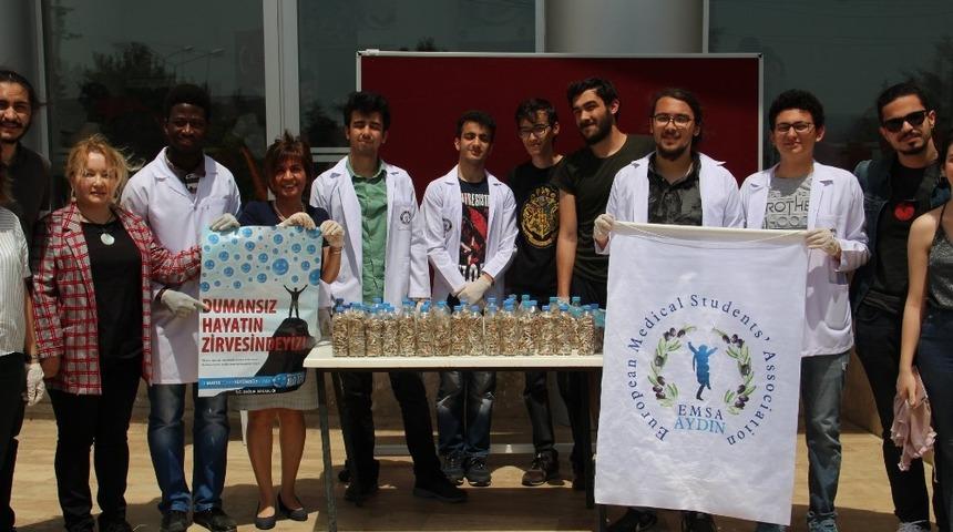 Tıp Fak&uuml;ltesi &ouml;ğrencileri Avrupa Halk Sağlığı Haftasını kutladı